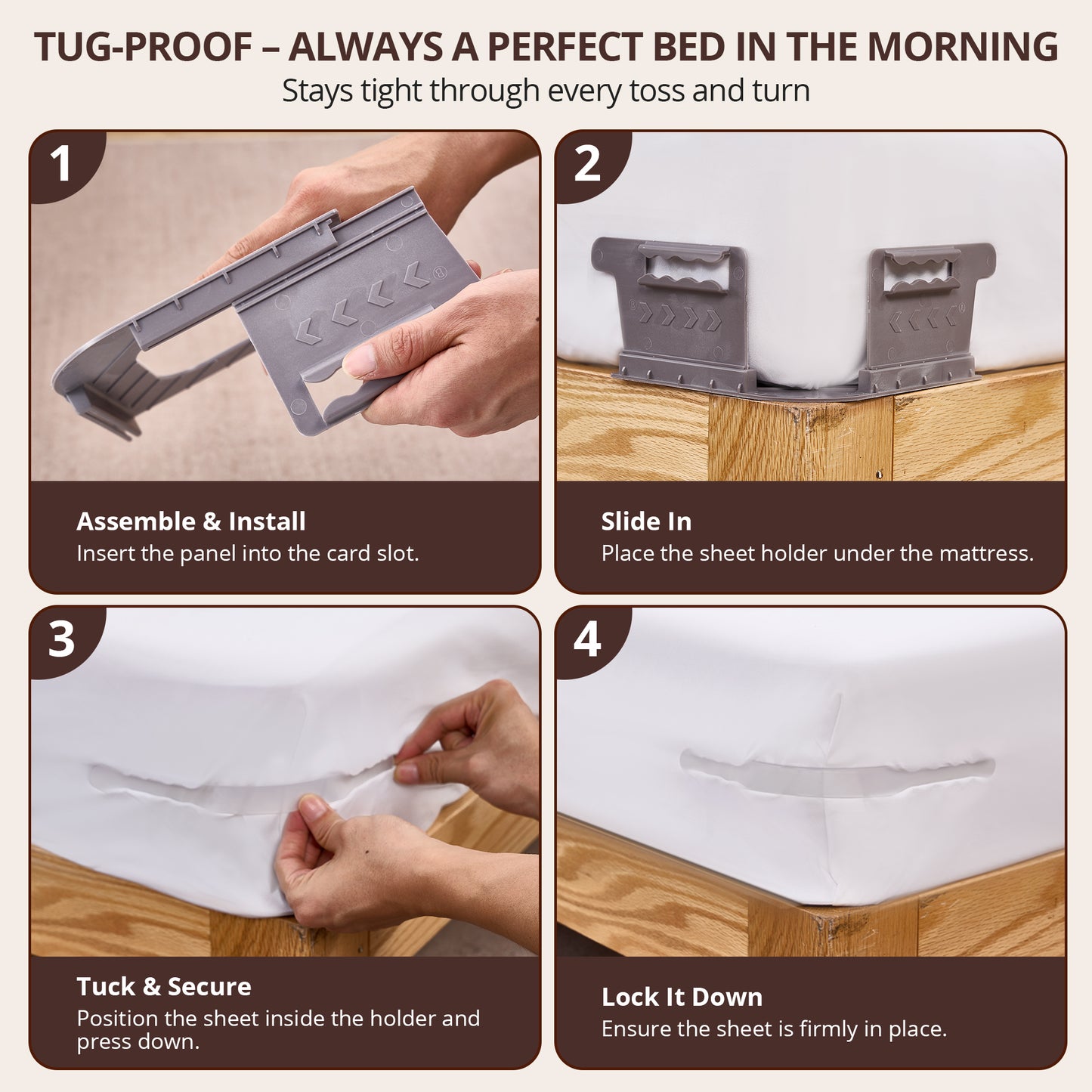 bed sheet holder strong elastic grip