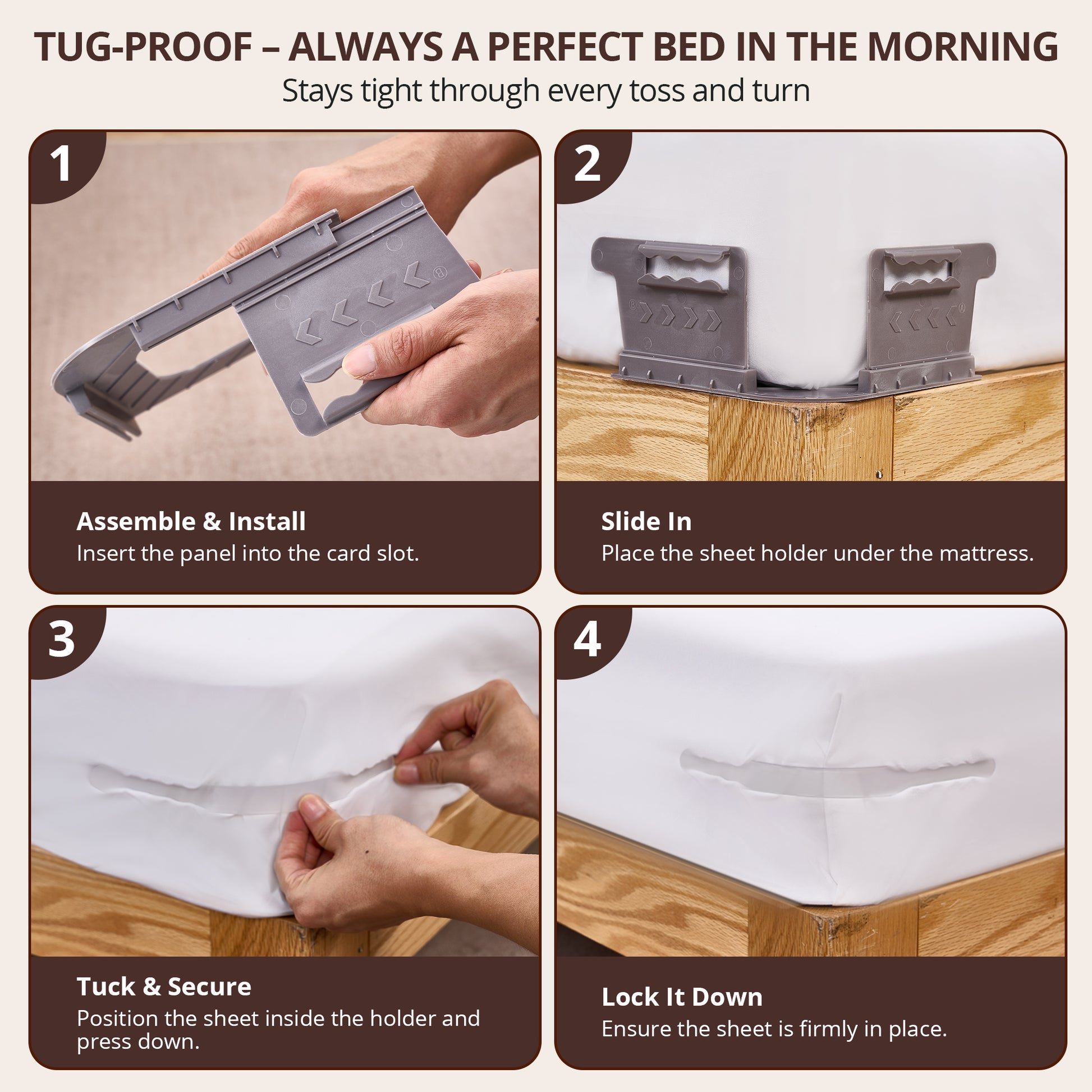 bed sheet holder strong elastic grip